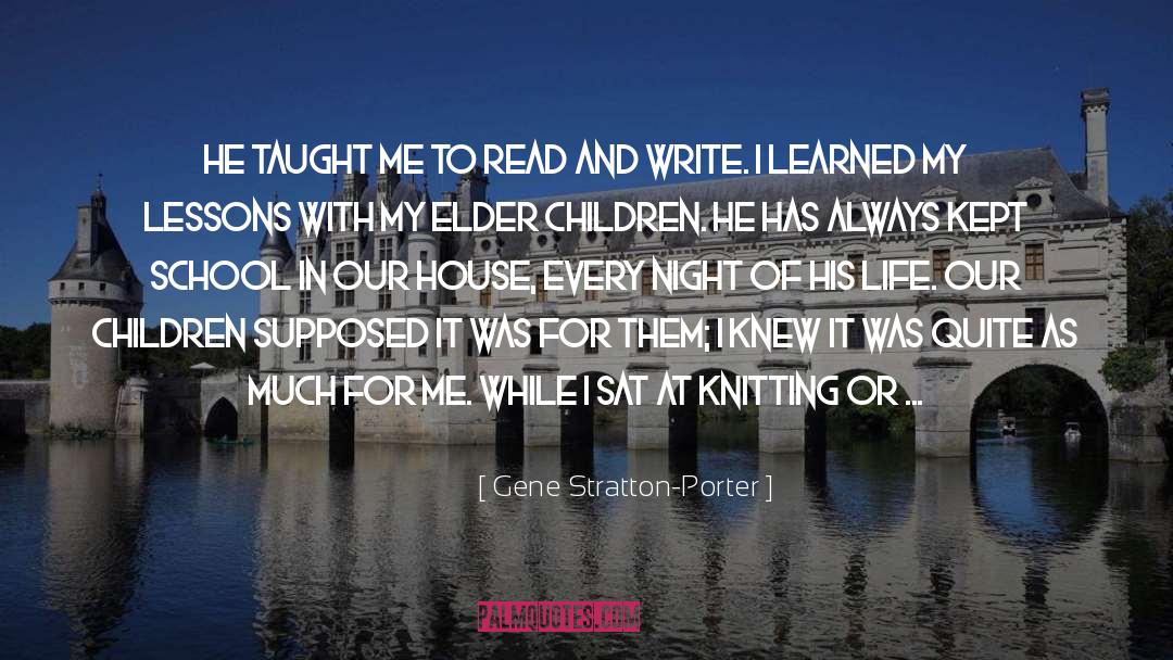 Read And Write quotes by Gene Stratton-Porter