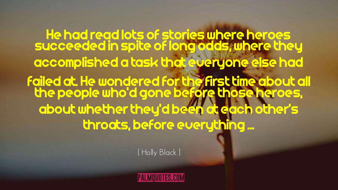 Read For A Lifetime quotes by Holly Black
