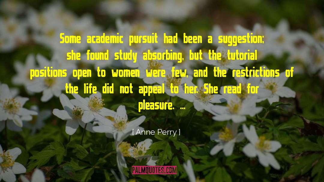 Read For Pleasure quotes by Anne Perry