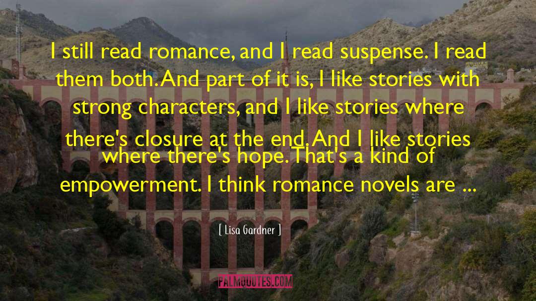 Read Romance quotes by Lisa Gardner