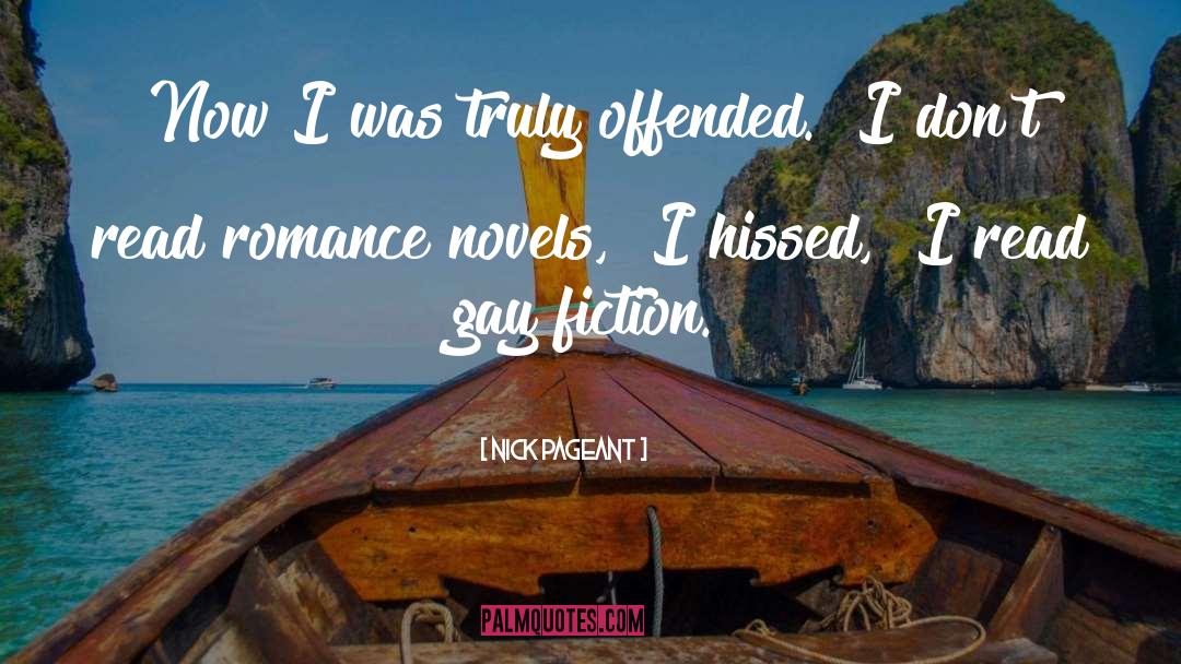 Read Romance quotes by Nick Pageant