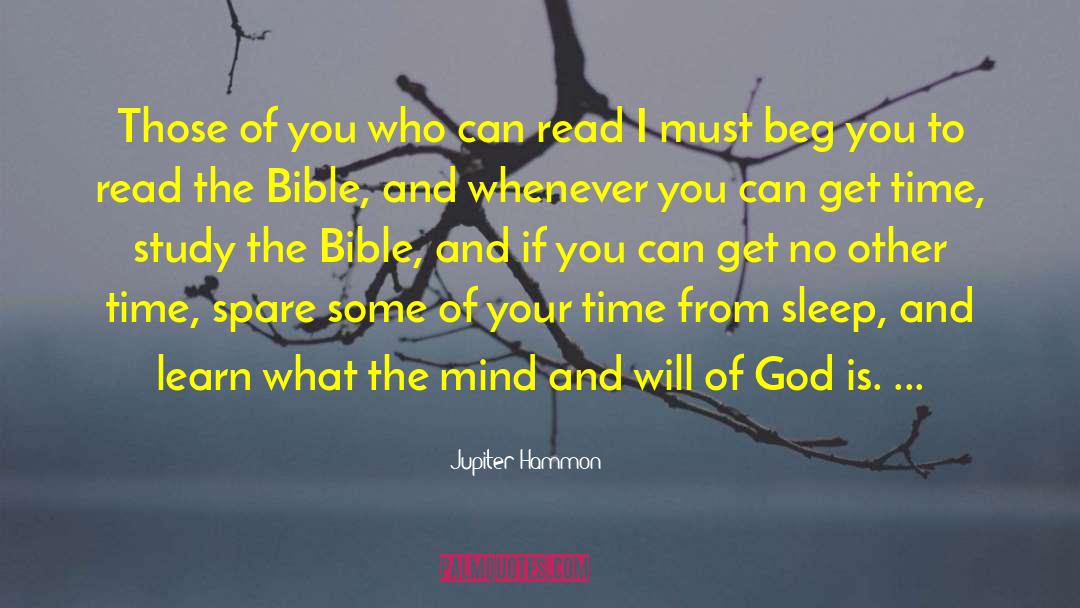 Read The Bible quotes by Jupiter Hammon