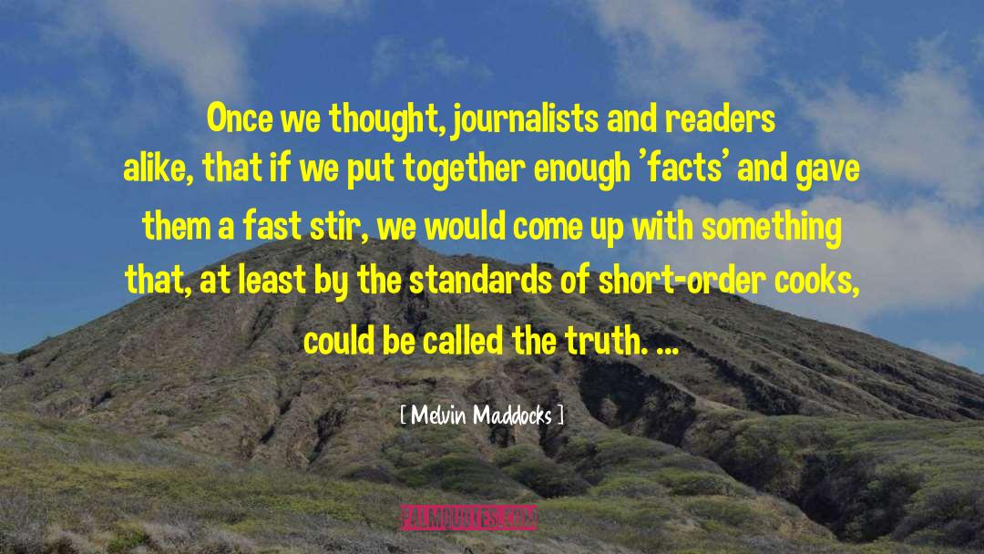 Readers Advisory quotes by Melvin Maddocks