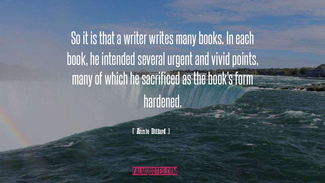 Readers And Writers quotes by Annie Dillard