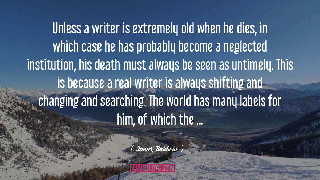 Readers And Writing quotes by James Baldwin