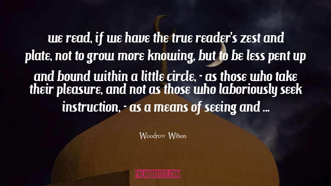Readers quotes by Woodrow Wilson