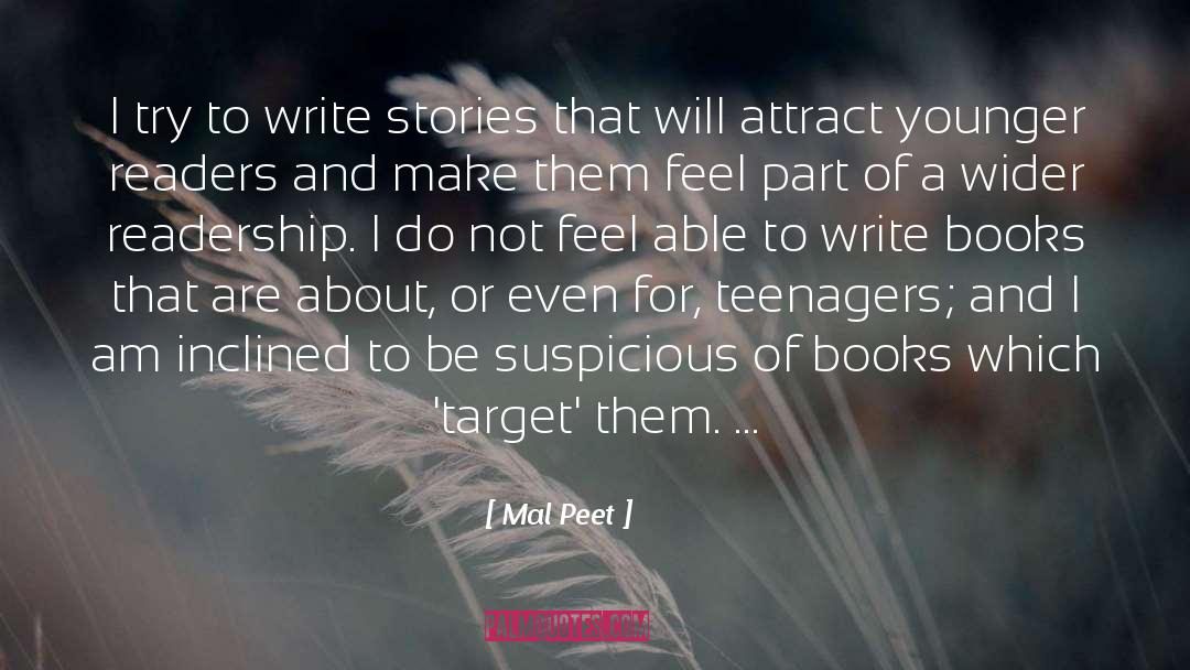 Readership quotes by Mal Peet