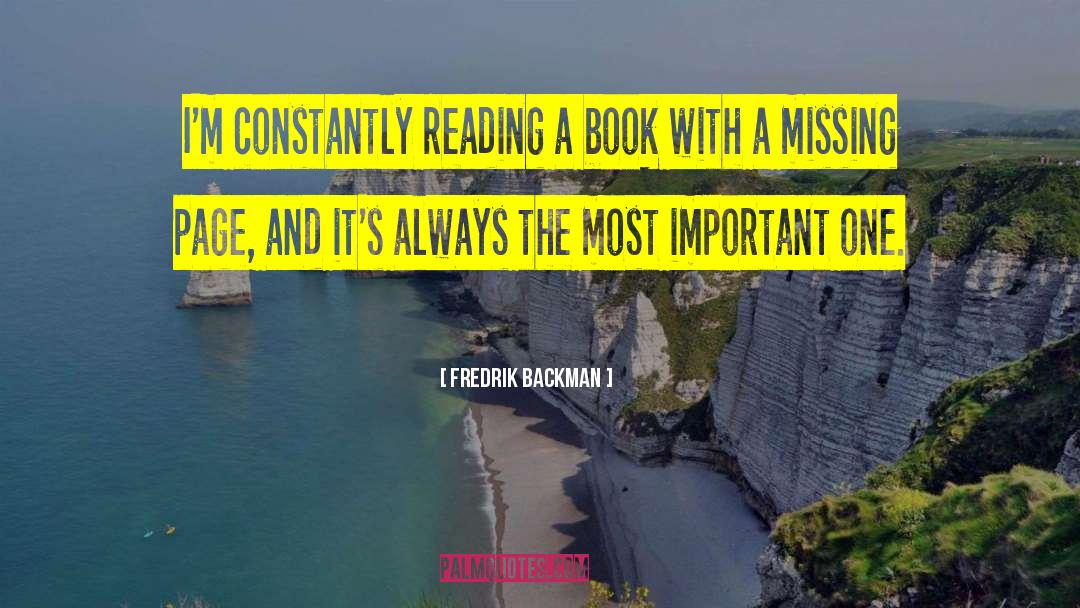 Reading Apps quotes by Fredrik Backman