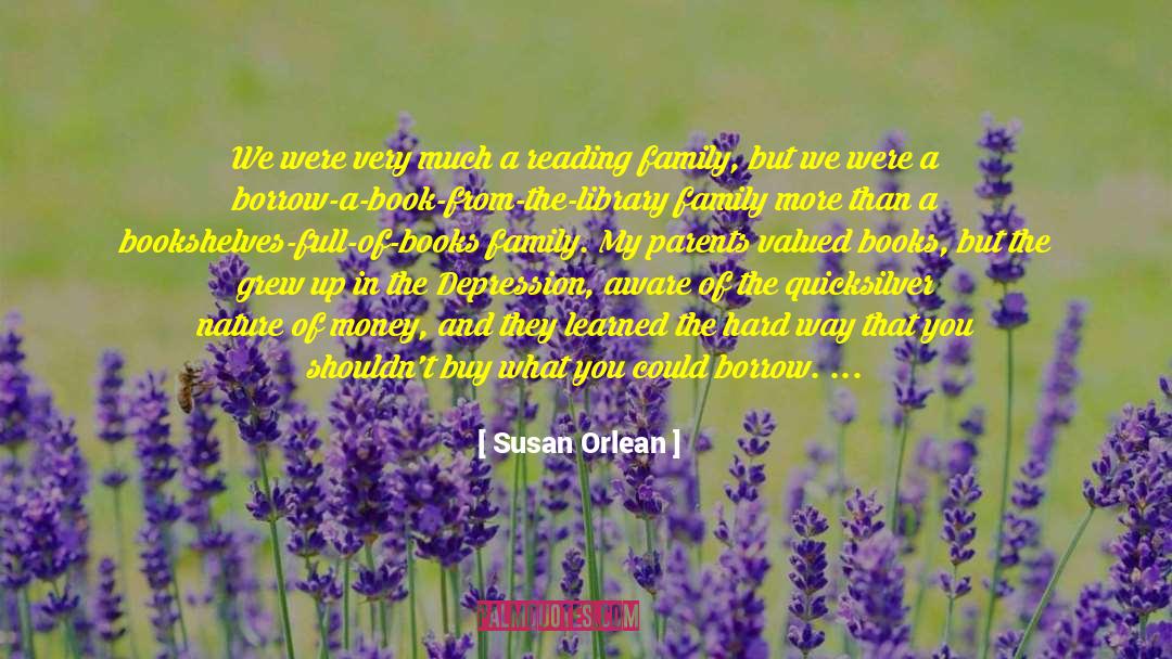 Reading Behaviour quotes by Susan Orlean