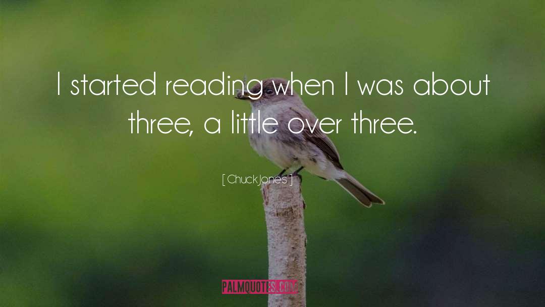 Reading Books quotes by Chuck Jones