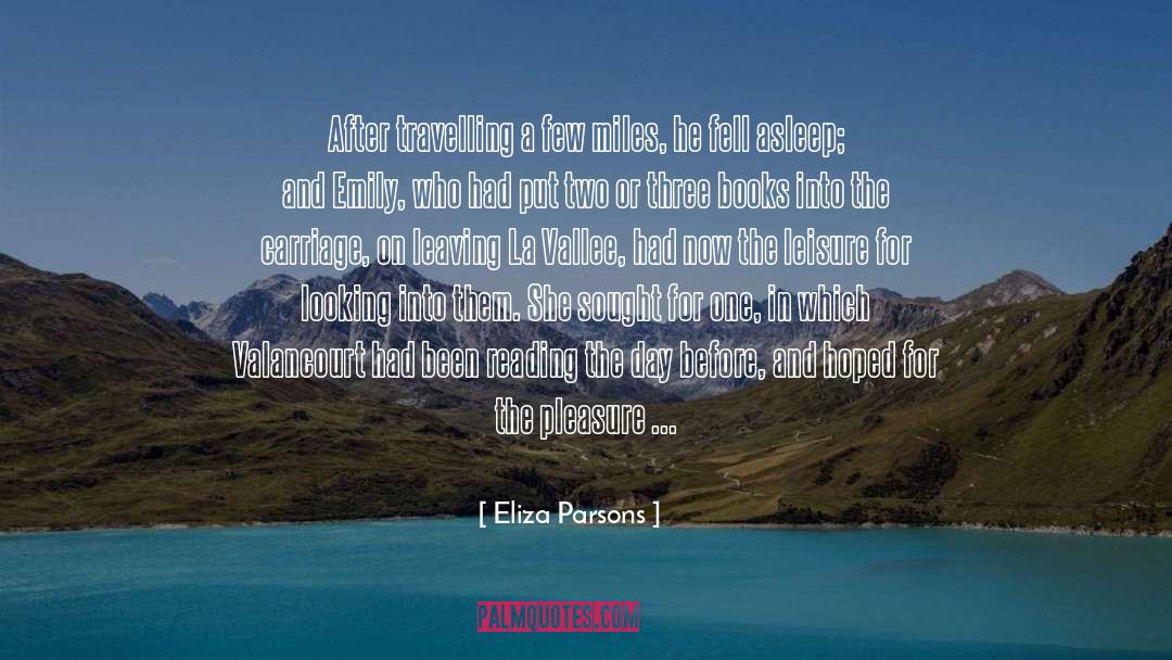 Reading Books To Children quotes by Eliza Parsons