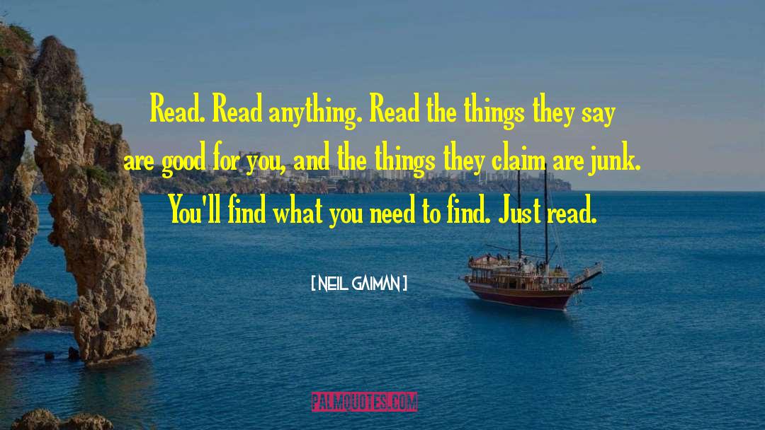 Reading Carefully quotes by Neil Gaiman