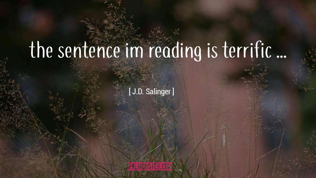 Reading Carefully quotes by J.D. Salinger