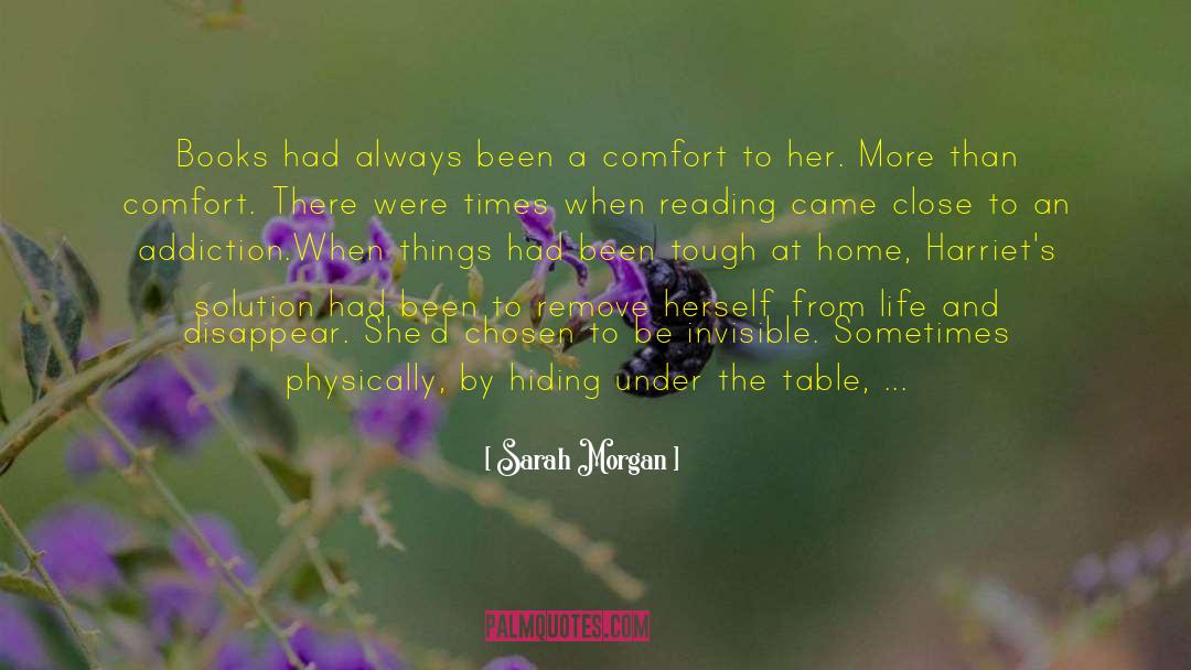 Reading Comfort Furniture Books quotes by Sarah Morgan