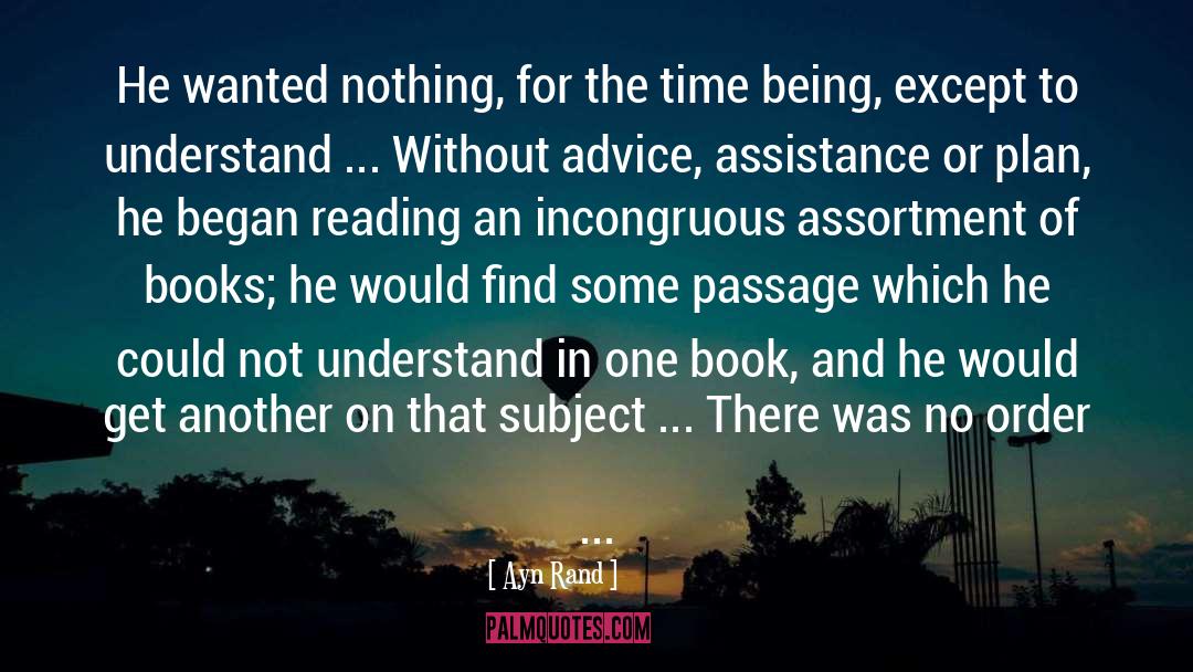 Reading Experience quotes by Ayn Rand