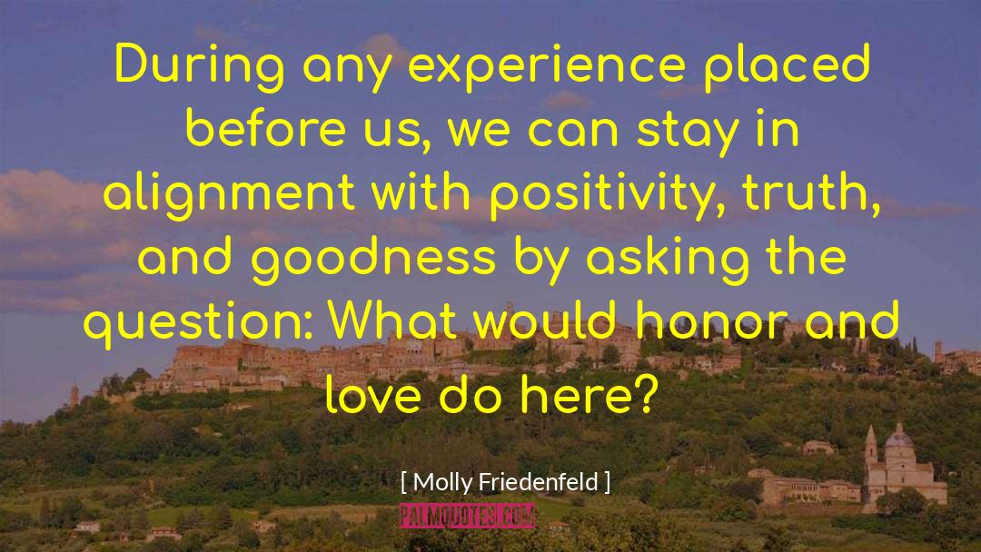 Reading Experience quotes by Molly Friedenfeld