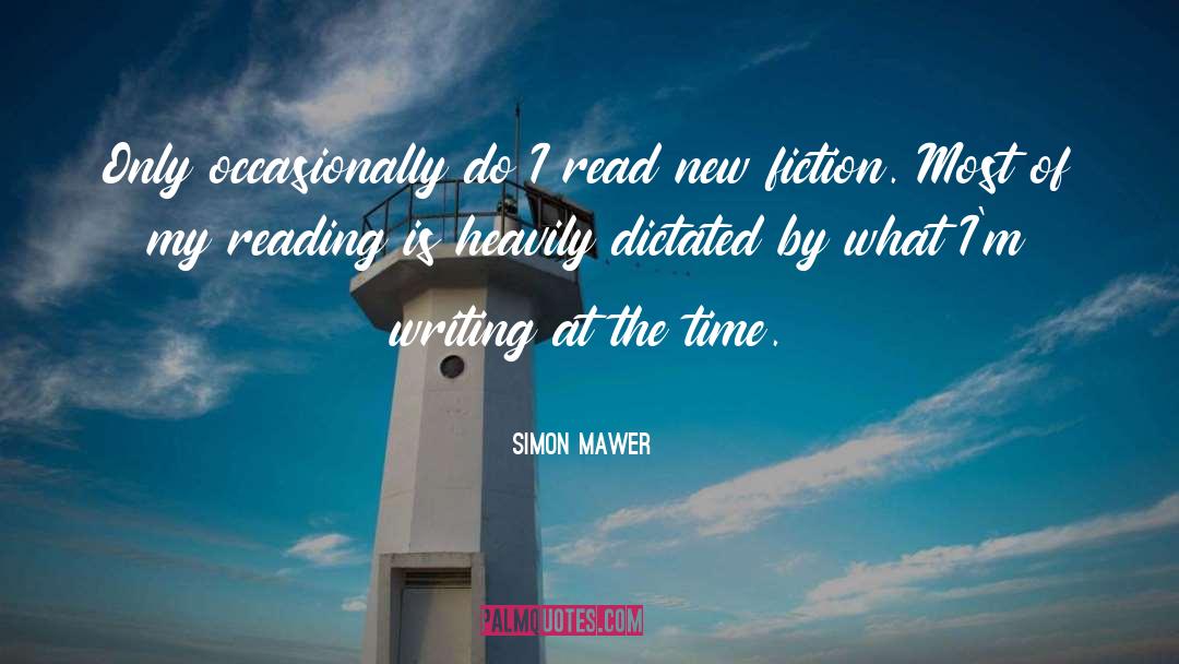 Reading Genre quotes by Simon Mawer