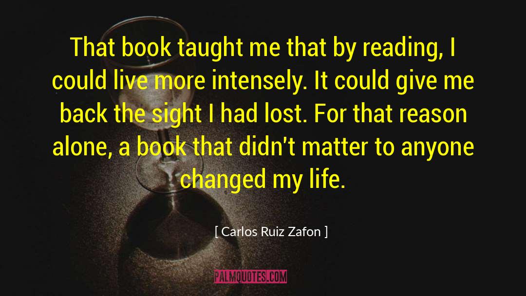 Reading Habit quotes by Carlos Ruiz Zafon