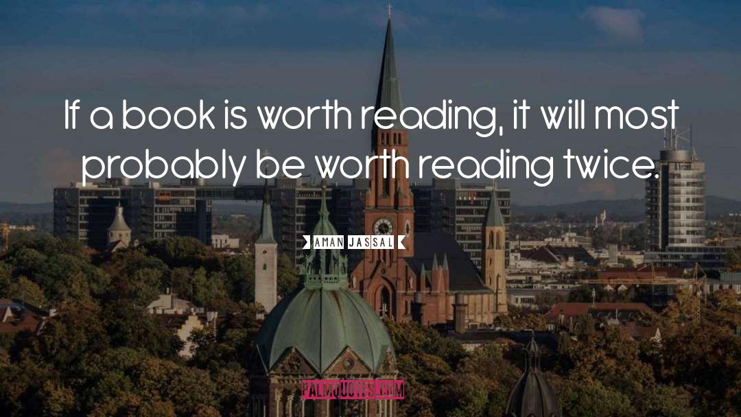 Reading Habits quotes by Aman Jassal