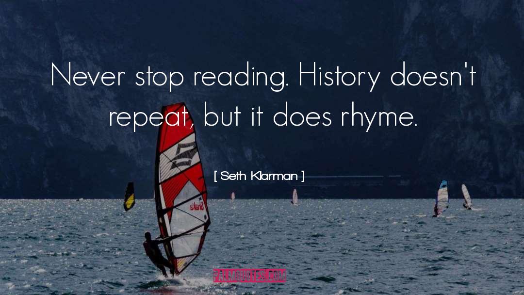 Reading History quotes by Seth Klarman