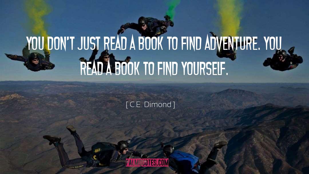 Reading Inspirational quotes by C.E. Dimond