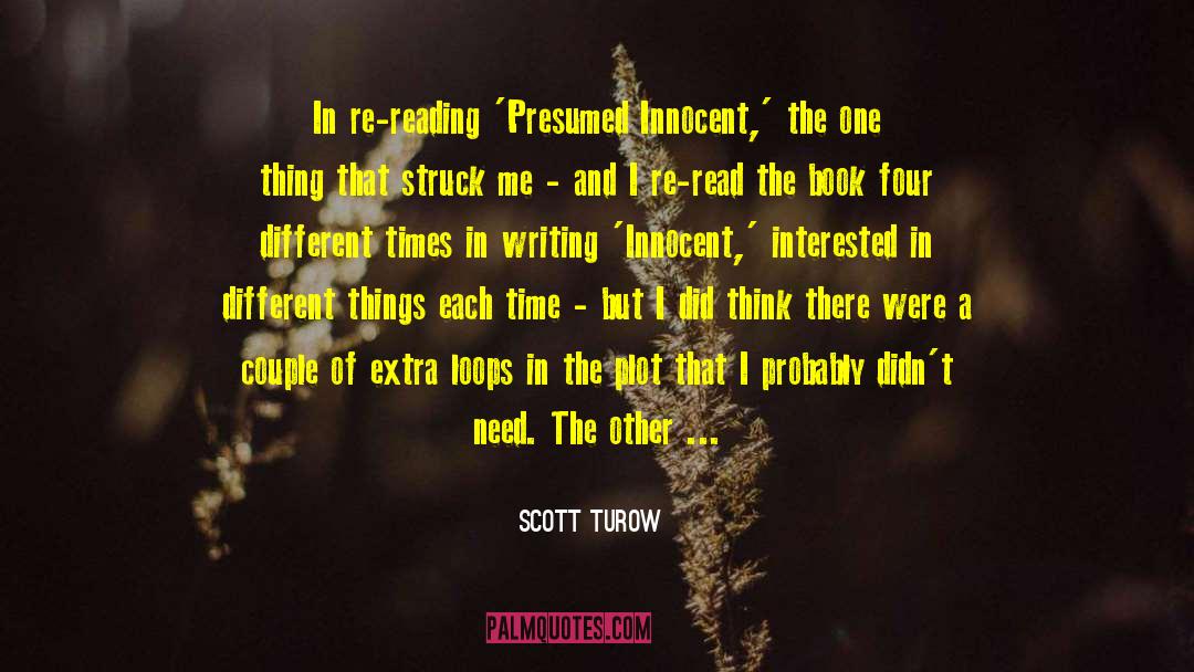 Reading Lists quotes by Scott Turow