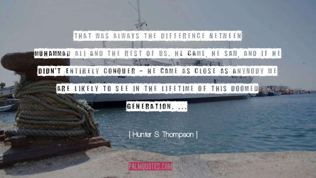Reading Literature quotes by Hunter S. Thompson