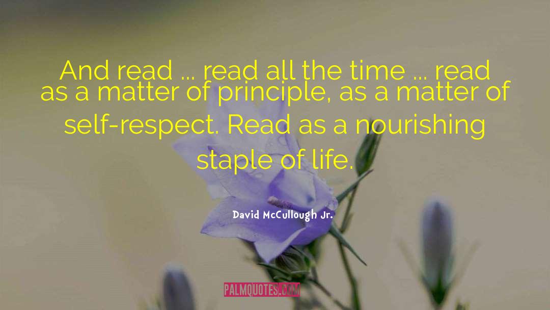 Reading Literature quotes by David McCullough Jr.