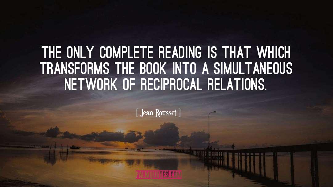Reading Minds quotes by Jean Rousset