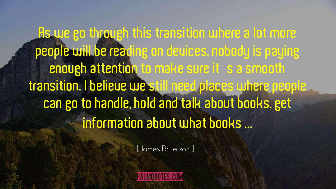 Reading Novels quotes by James Patterson