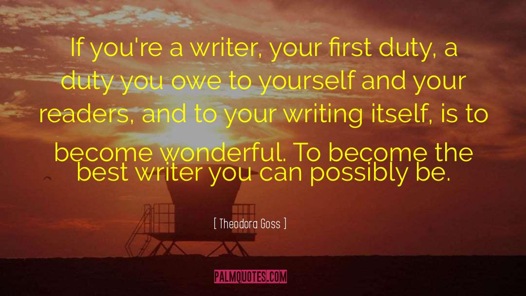 Reading Readers Writers quotes by Theodora Goss