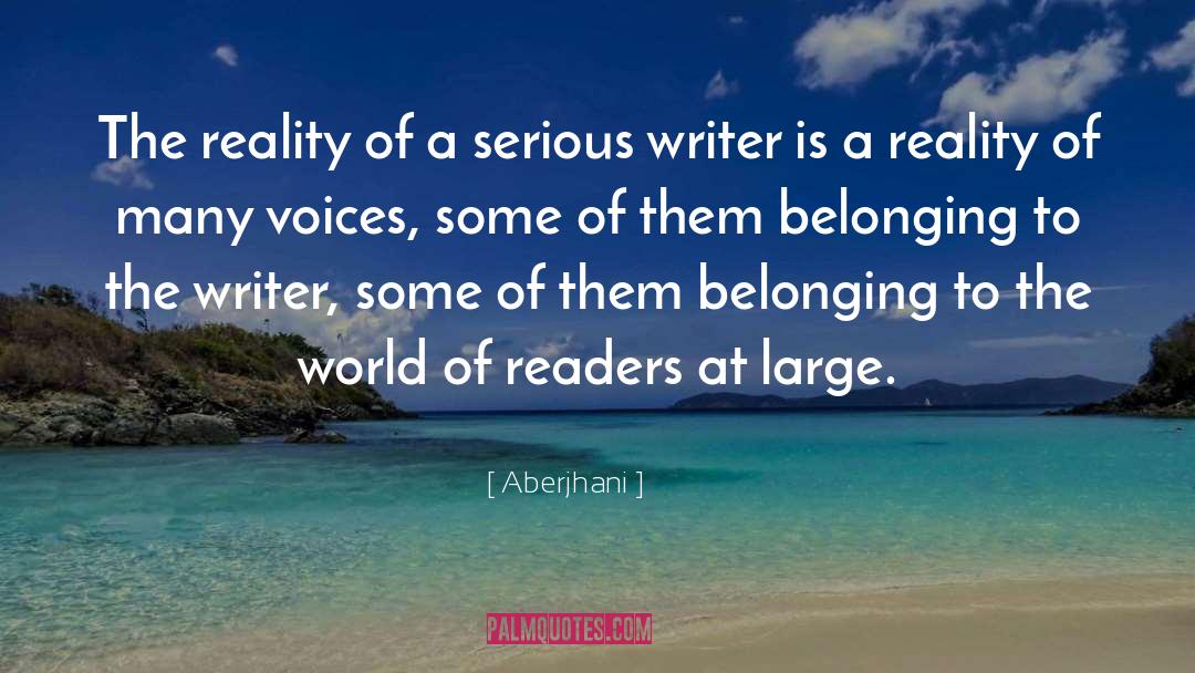 Reading Readers Writers quotes by Aberjhani