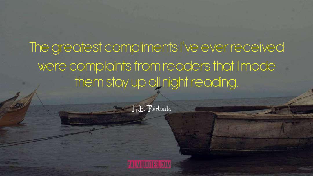 Reading Readers Writers quotes by H.E. Fairbanks