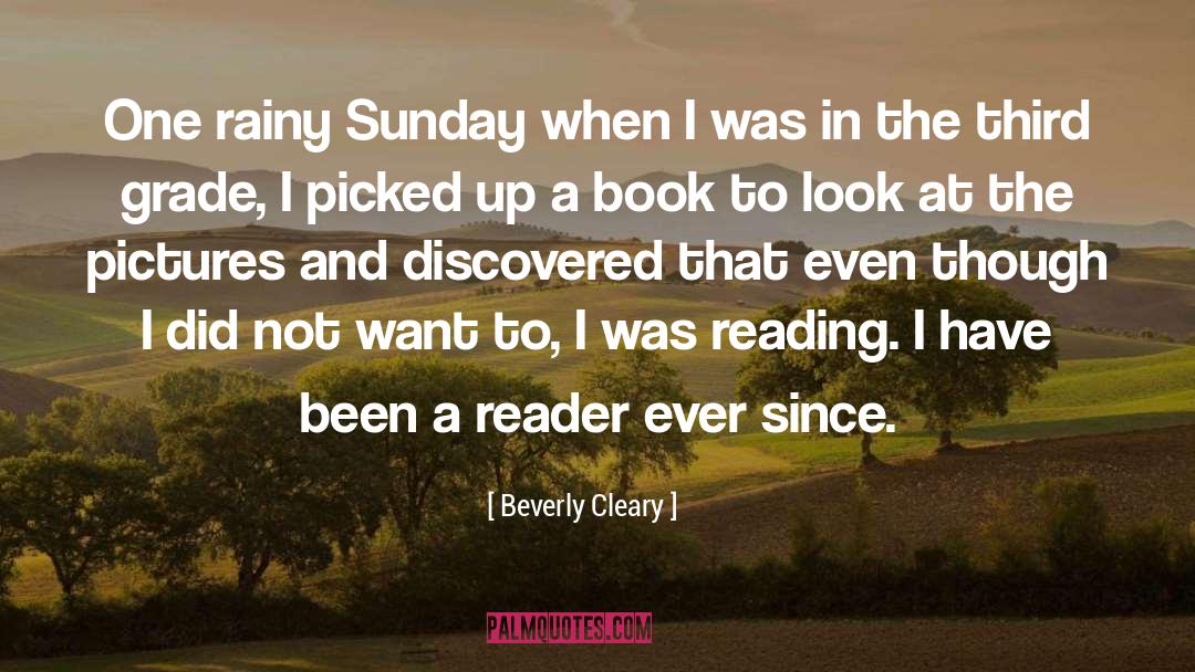 Reading Scripture quotes by Beverly Cleary