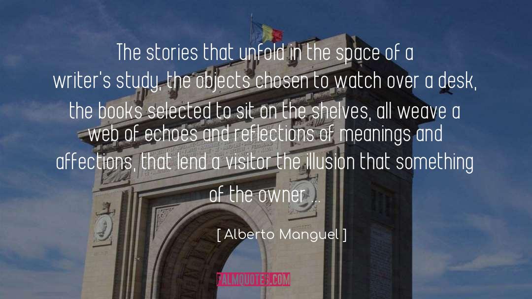 Reading Stories quotes by Alberto Manguel