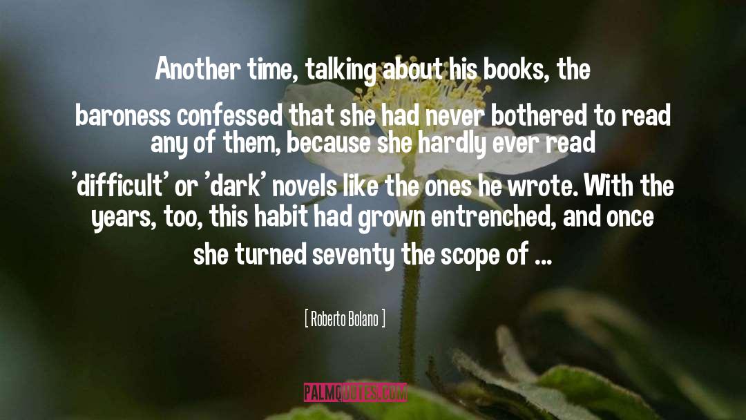 Reading Time With Pickle quotes by Roberto Bolano