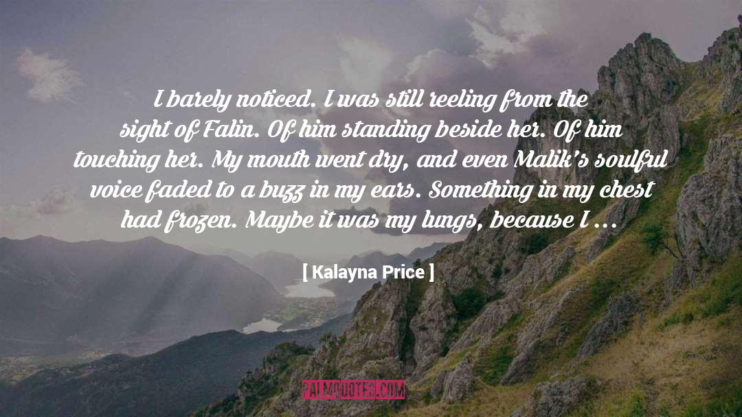 Reading Voice quotes by Kalayna Price