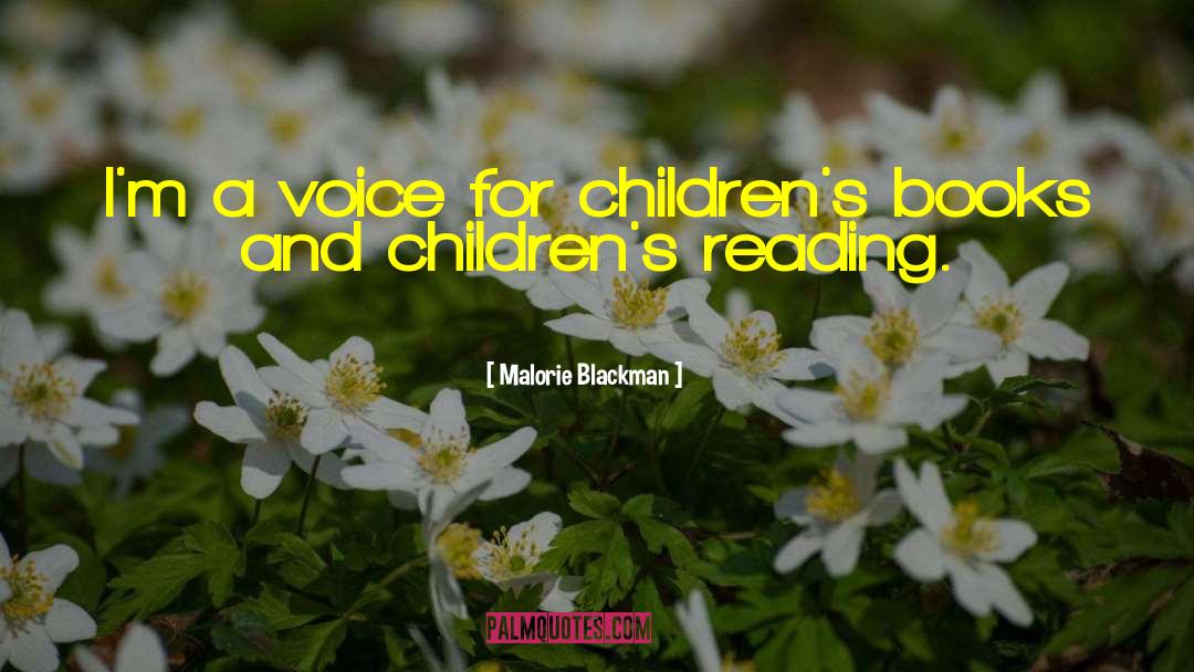 Reading Voice quotes by Malorie Blackman