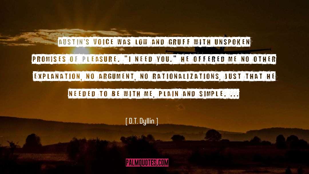 Reading Voice quotes by D.T. Dyllin