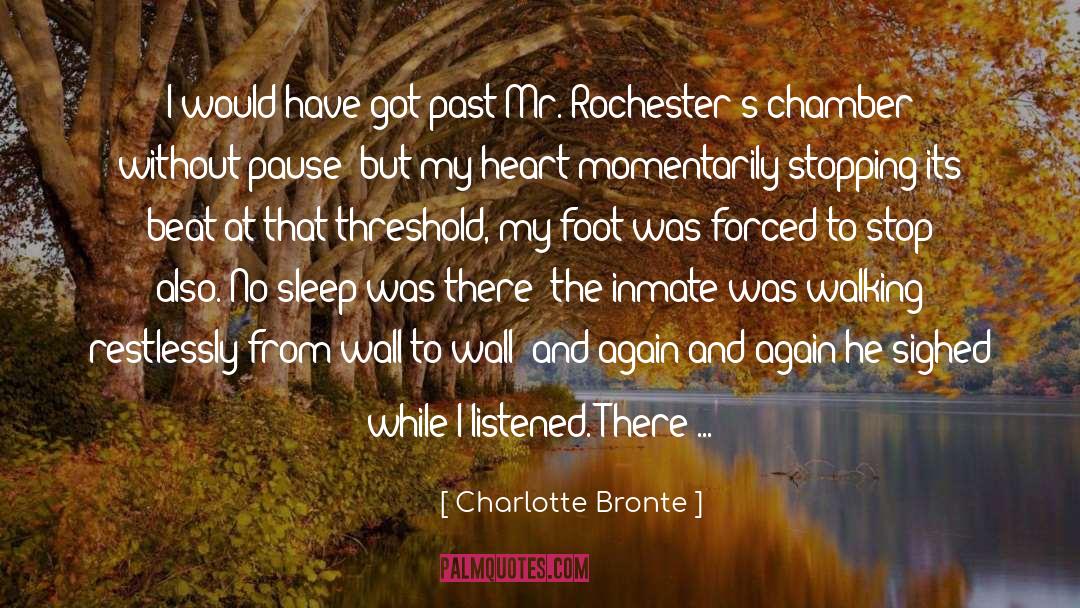Reading While Walking quotes by Charlotte Bronte