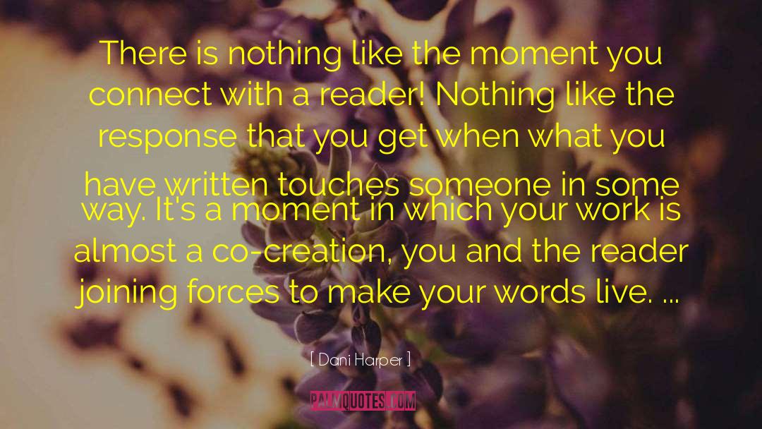 Reading Words quotes by Dani Harper