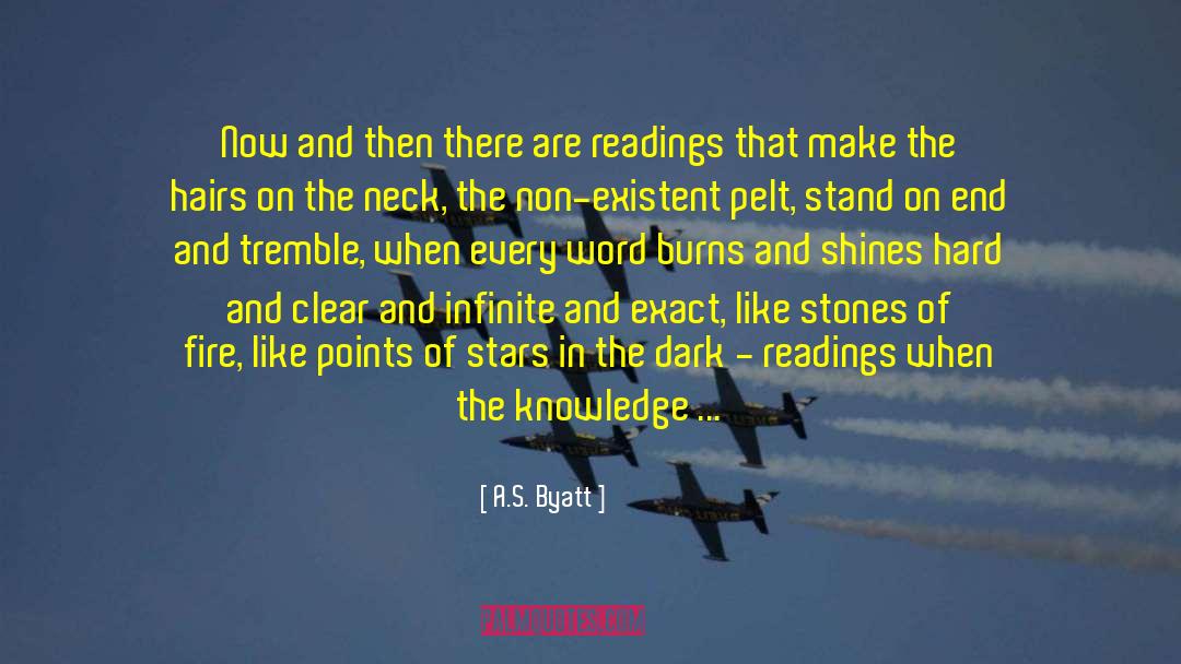 Readings quotes by A.S. Byatt