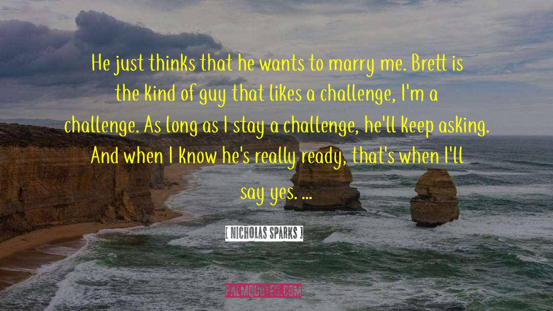 Ready Mix quotes by Nicholas Sparks