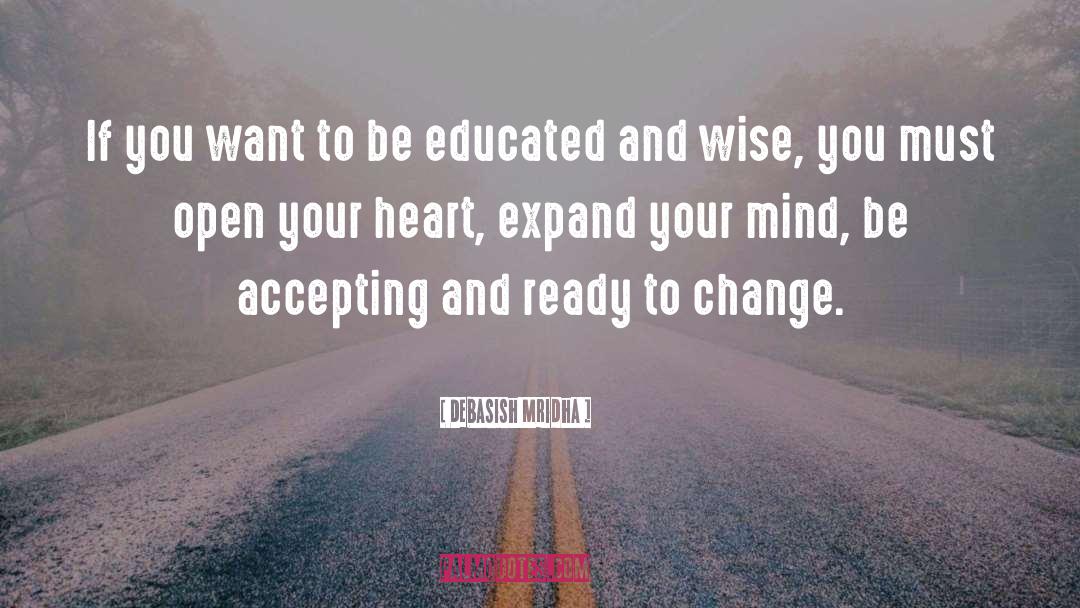 Ready To Change quotes by Debasish Mridha