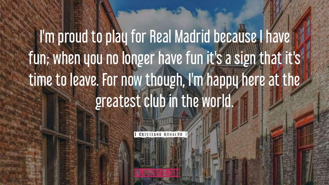 Ready To Leave quotes by Cristiano Ronaldo