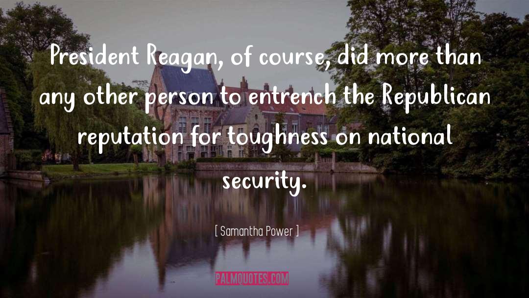 Reagan quotes by Samantha Power