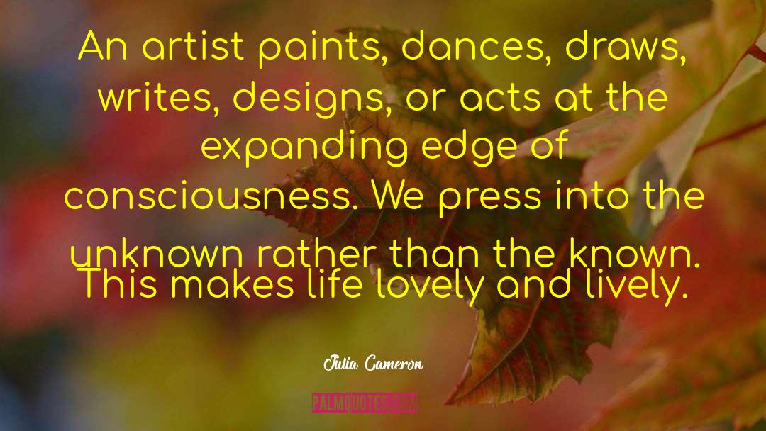 Real Artist quotes by Julia Cameron