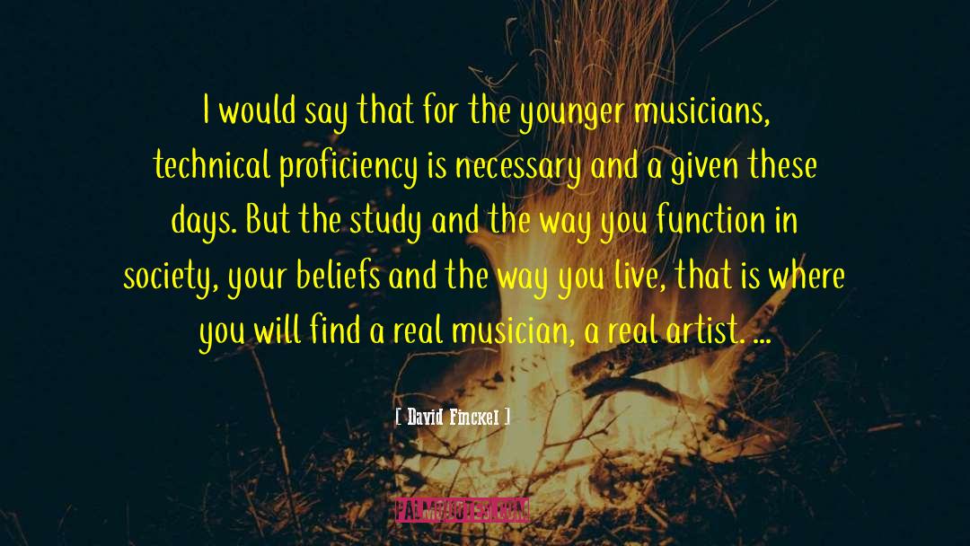 Real Artist quotes by David Finckel