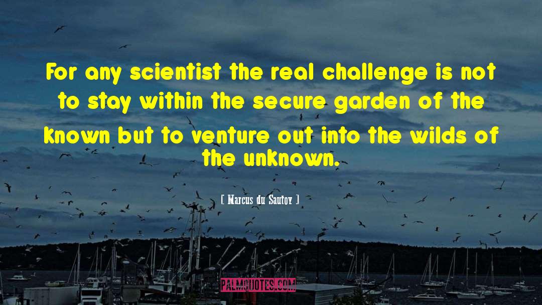 Real Challenge quotes by Marcus Du Sautoy