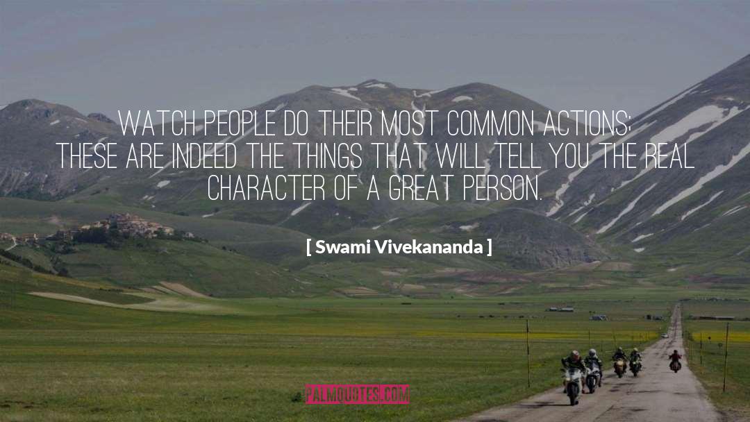 Real Character quotes by Swami Vivekananda